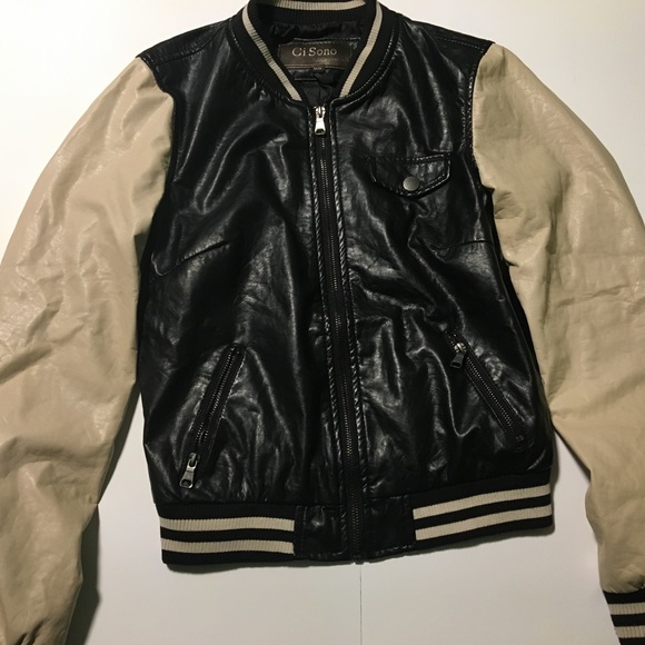 VINTAGE LEATHER JACKET - Picture 1 of 3